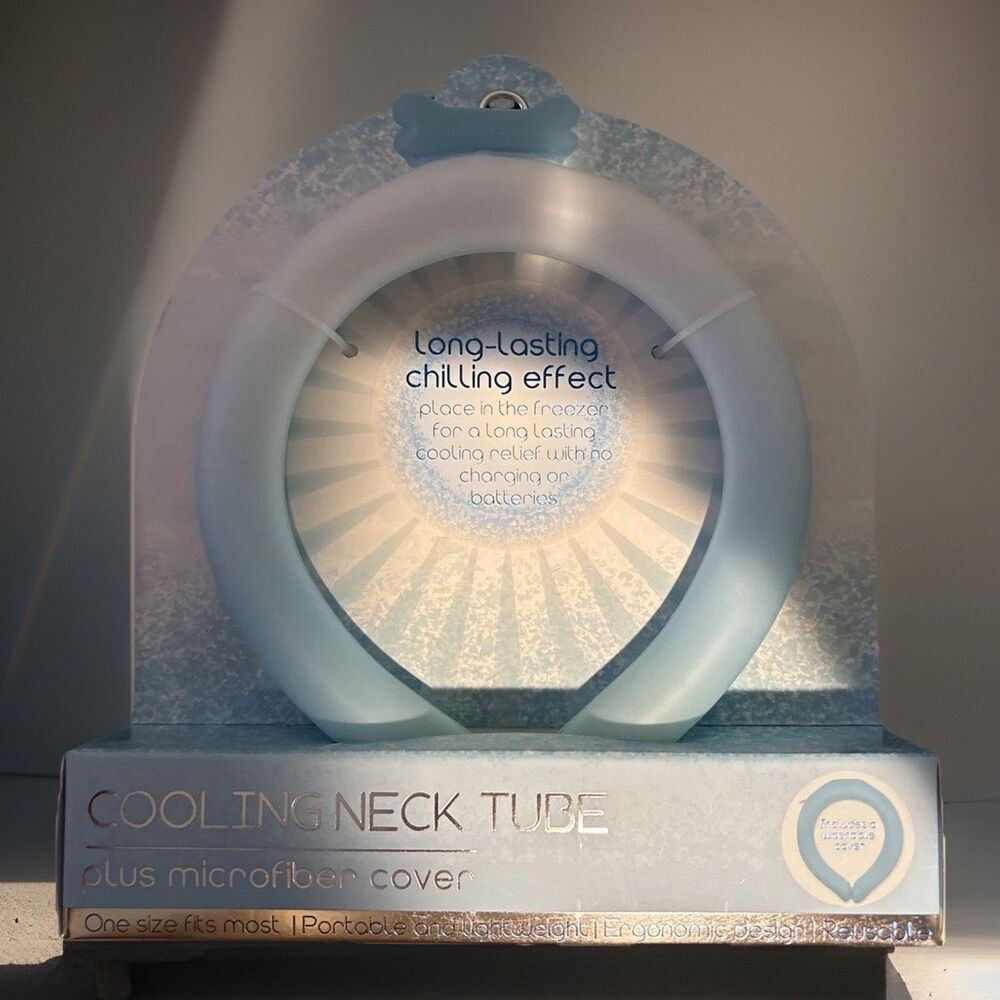 Cooling Neck Tube (long-lasting chilling effect) w/microfiber cover